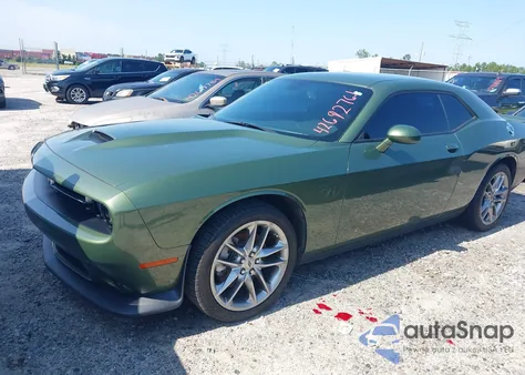 2022 Dodge Challenger Gt Awd из США, поврежденный, VIN 2C3CDZKG4NH118530